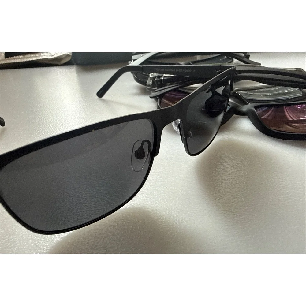 Lot of 5 pairs Mens authentic Foster Grant Sunglasses HOT black frames Limited